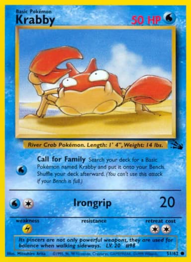 Krabby [1st Edition] #51