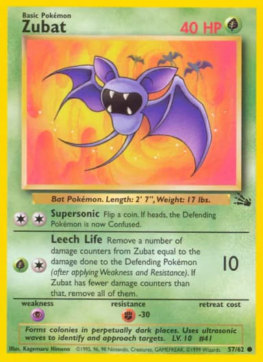 Zubat [1st Edition] #57