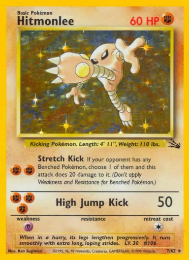 Hitmonlee [1st Edition] #7