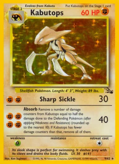 Kabutops [1st Edition] #9