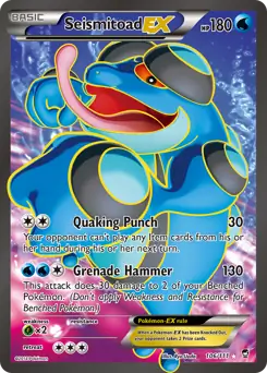 Seismitoad EX #106