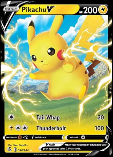 Pikachu V #86