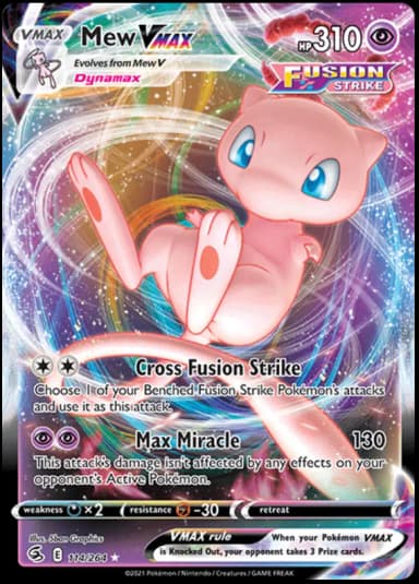 Mew VMAX #114