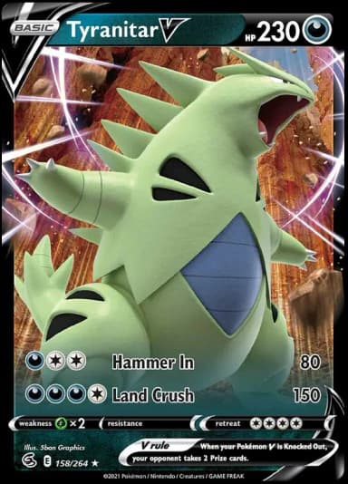 Tyranitar V #158