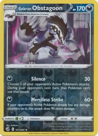 Galarian Obstagoon #161