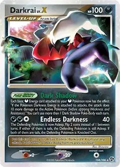 Darkrai LV. X #104