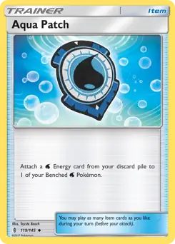 Aqua Patch [Reverse Holo] #119