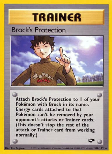 Brock's Protection #101