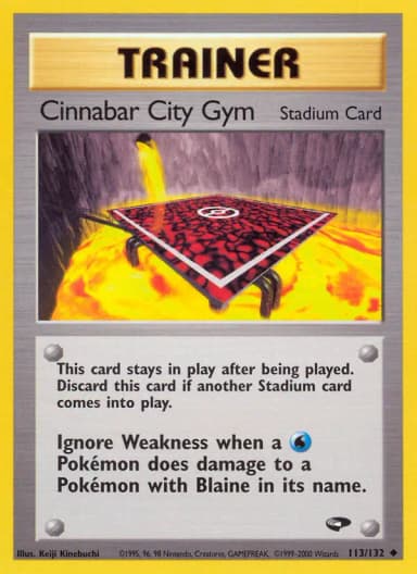 Cinnabar City Gym #113