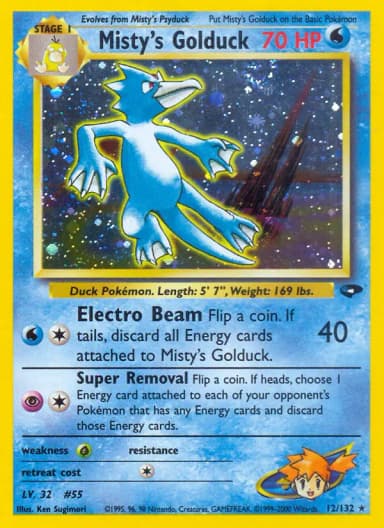 Misty's Golduck #12