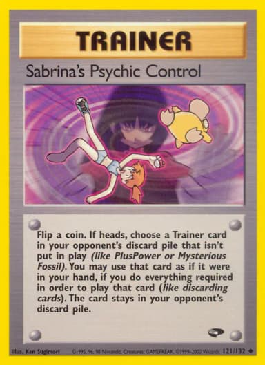Sabrina's Psychic Control #121