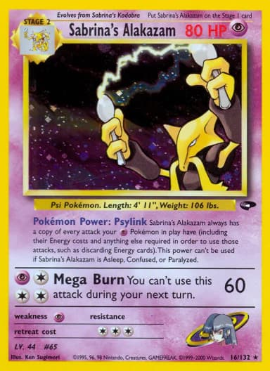 Sabrina's Alakazam #16