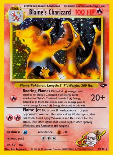 Blaine's Charizard #2