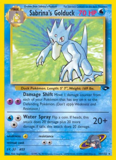 Sabrina's Golduck #30