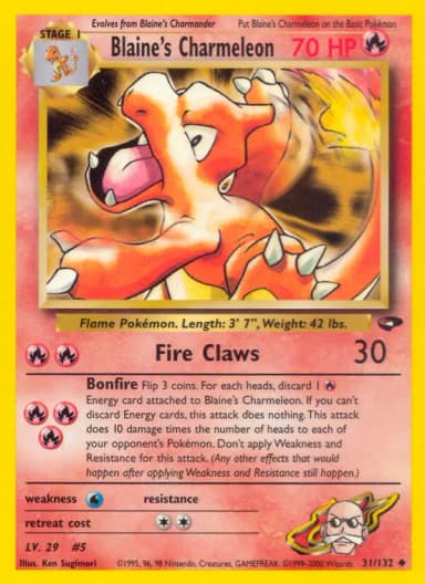 Blaine's Charmeleon #31
