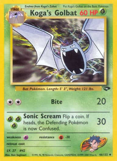 Koga's Golbat #46