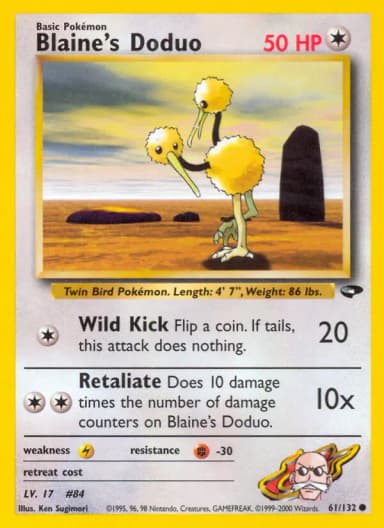 Blaine's Doduo #61