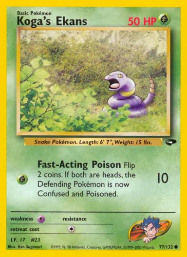 Koga's Ekans #77