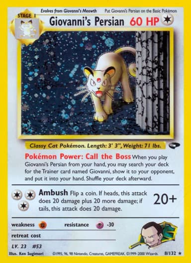 Giovanni's Persian #8
