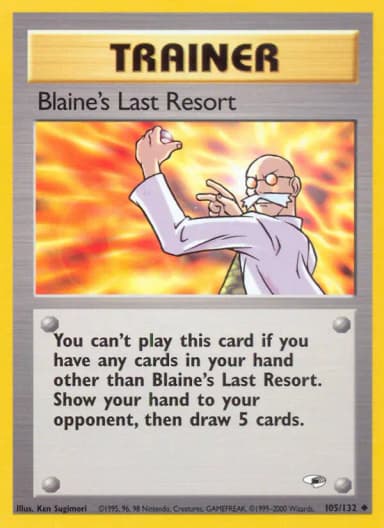 Blaine's Last Resort #105