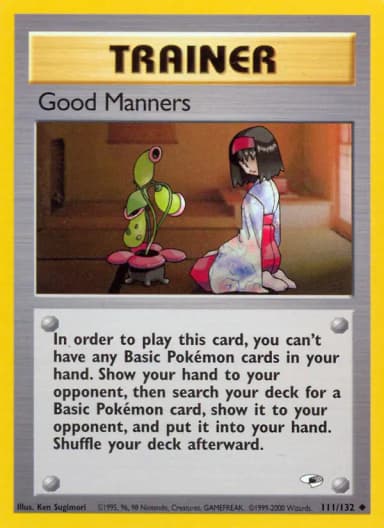 Good Manners #111