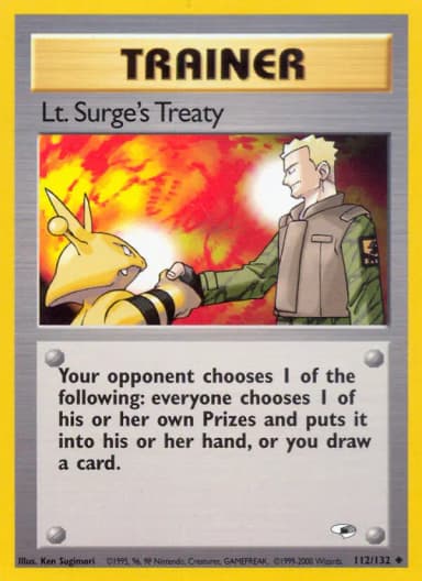 Lt. Surge's Treaty #112