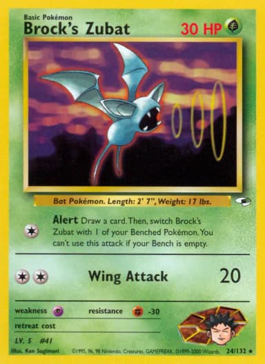 Brock's Zubat #24