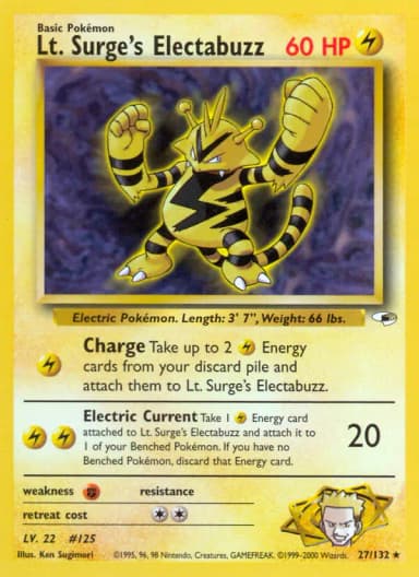 Lt. Surge's Electabuzz #27