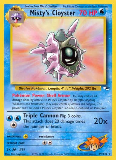 Misty's Cloyster #29