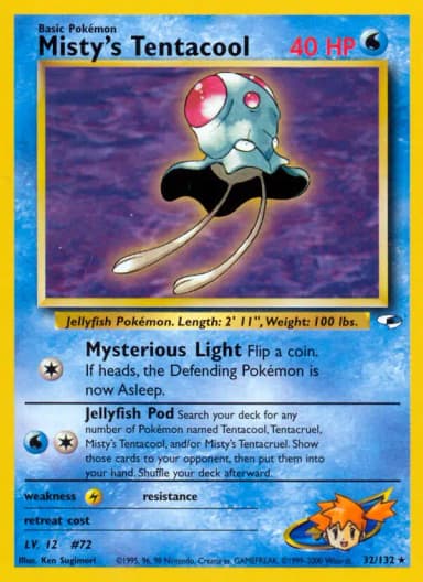 Misty's Tentacool #32