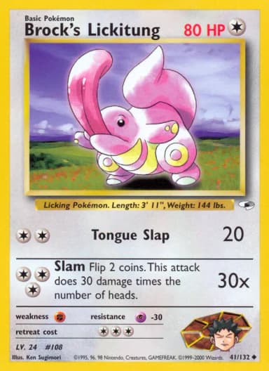 Brock's Lickitung #41