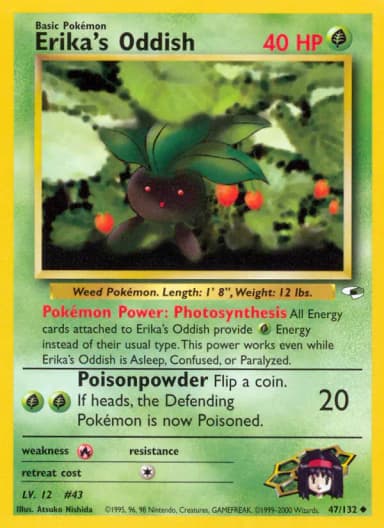 Erika's Oddish #47