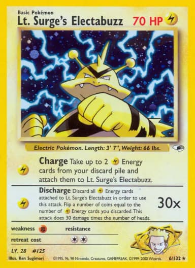 Lt. Surge's Electabuzz #6