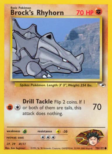Brock's Rhyhorn #70