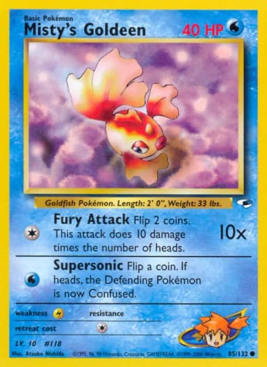 Misty's Goldeen #85