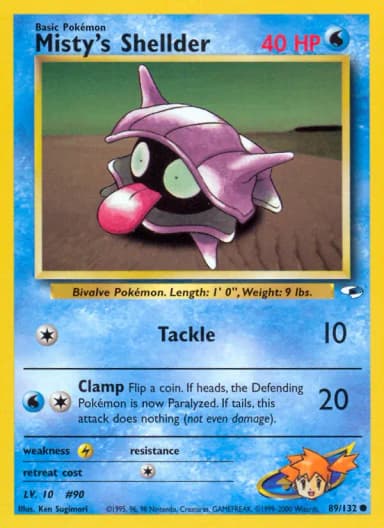 Misty's Shellder #89