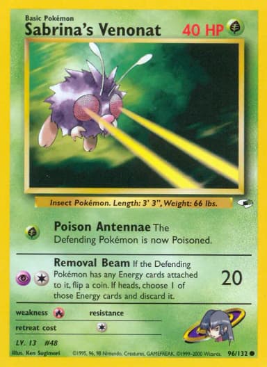 Sabrina's Venonat #96