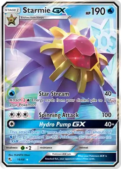 Starmie GX #14