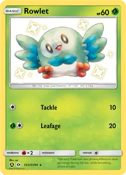 Rowlet #SV2