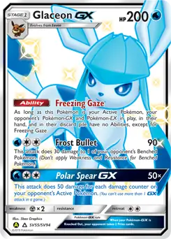 Glaceon GX #SV55