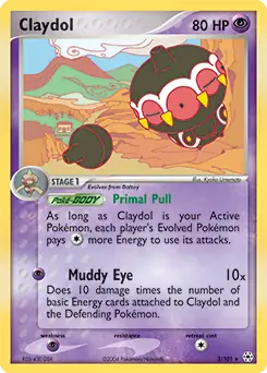 Claydol [Reverse Holo] #2