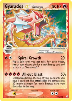 Gyarados [Gold Star] #102
