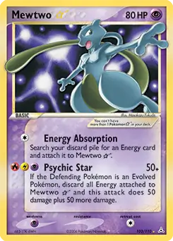 Mewtwo [Gold Star] #103