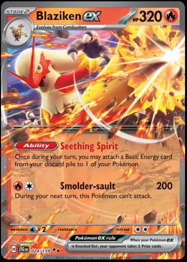 Blaziken ex #24