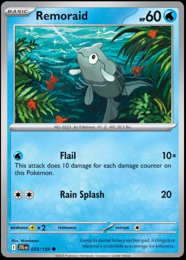 Remoraid [Reverse Holo] #33