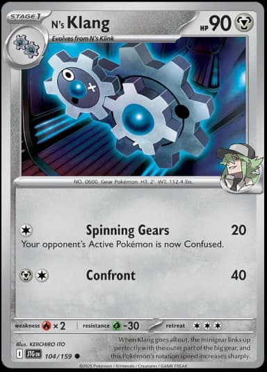 N's Klang [Reverse Holo] #104