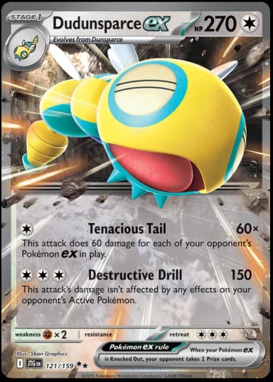 Dudunsparce ex #121
