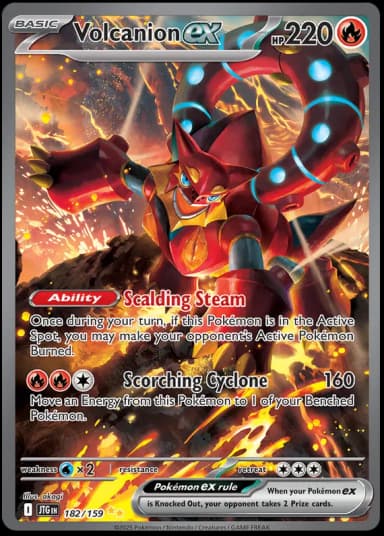 Volcanion ex #182