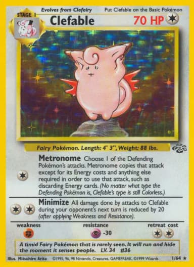 Clefable [No Symbol] #1