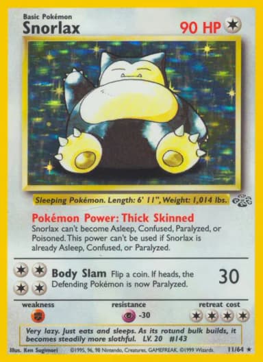 Snorlax [No Symbol] #11